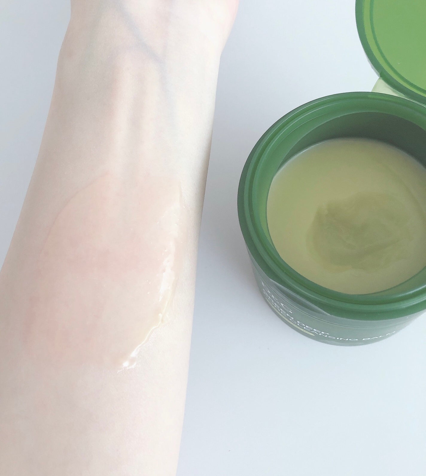 グリーンディープポアクレンジングバーム/Dr.G/クレンジングバームを使ったクチコミ(8枚目)