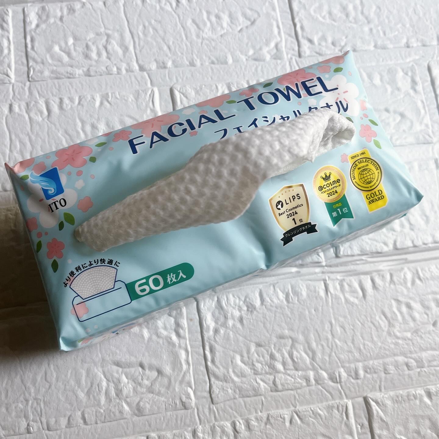 ITOフェイシャルタオル/ITO/クレンジングタオルを使ったクチコミ（2枚目）
