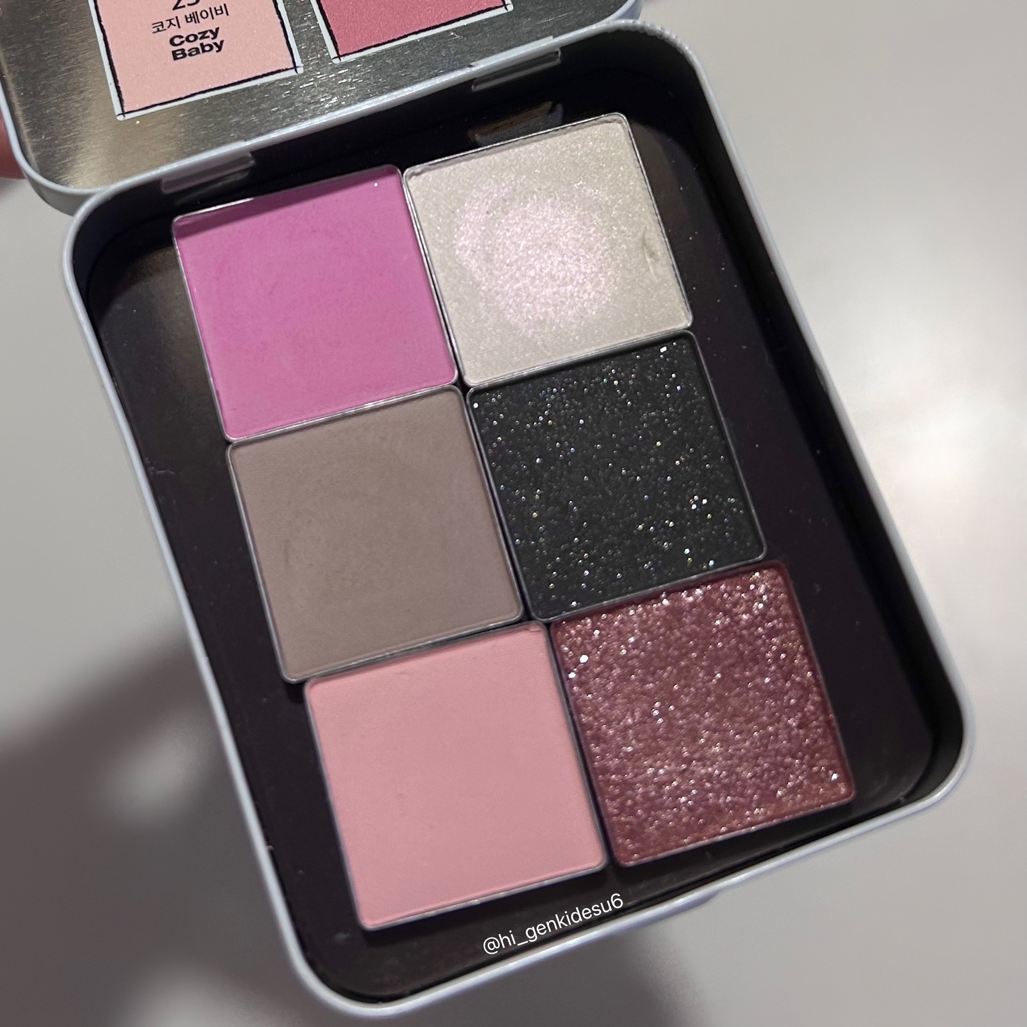 tooq ONE BY GENUINE MAGNETIC EYE SHADOW/Tooq/パウダーアイシャドウを使ったクチコミ（3枚目）