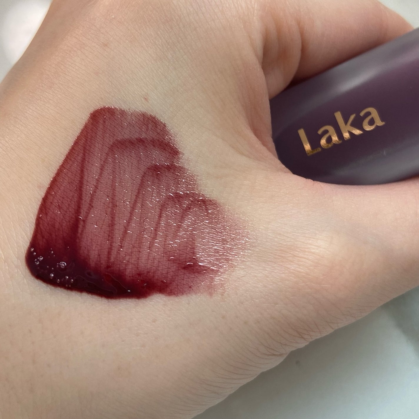 フルーティーグラムティント/Laka/リップティントを使ったクチコミ(2枚目)