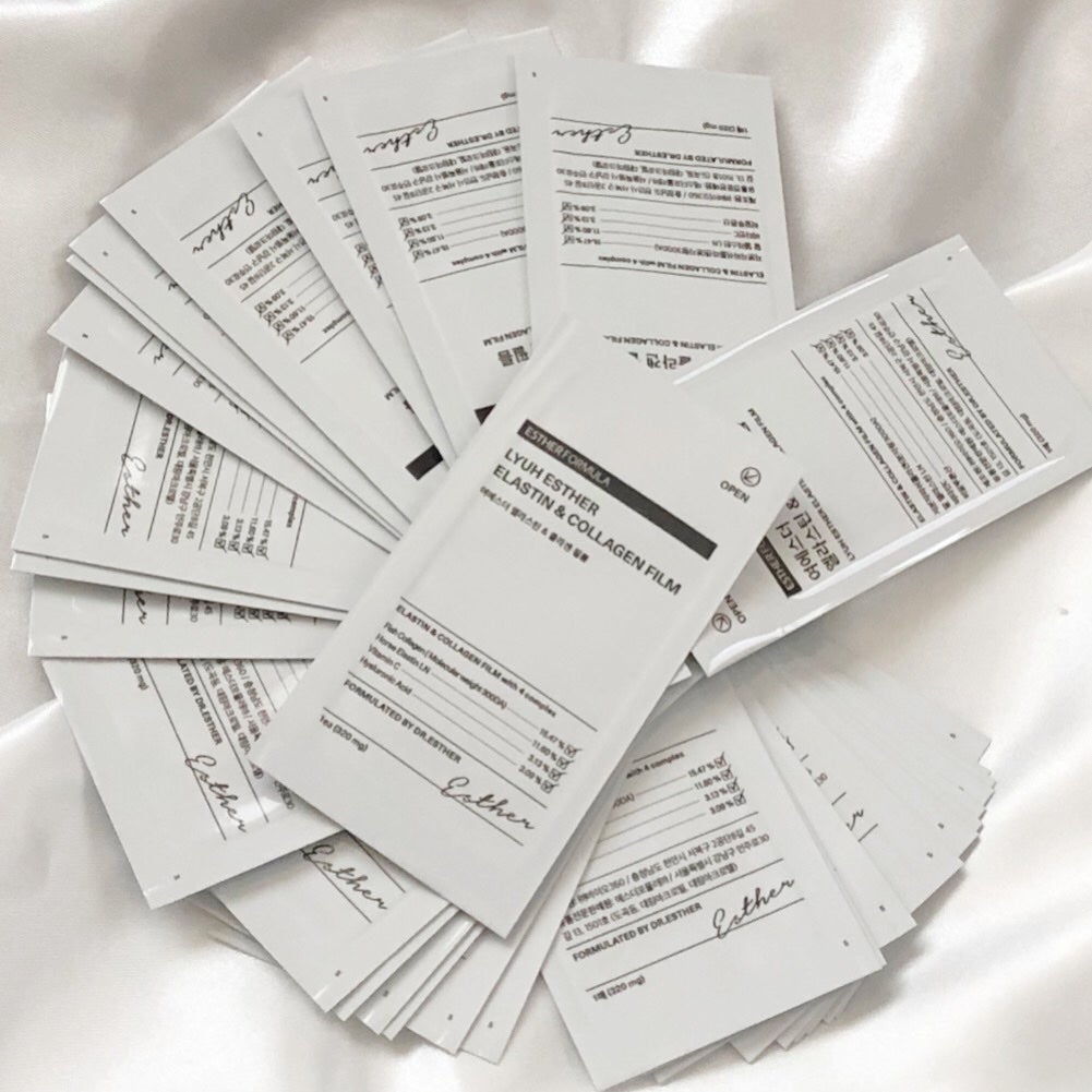 ヨエスターエラスチン&コラーゲンフィルム/ESTHER FORMULA/健康サプリメントを使ったクチコミ(4枚目)