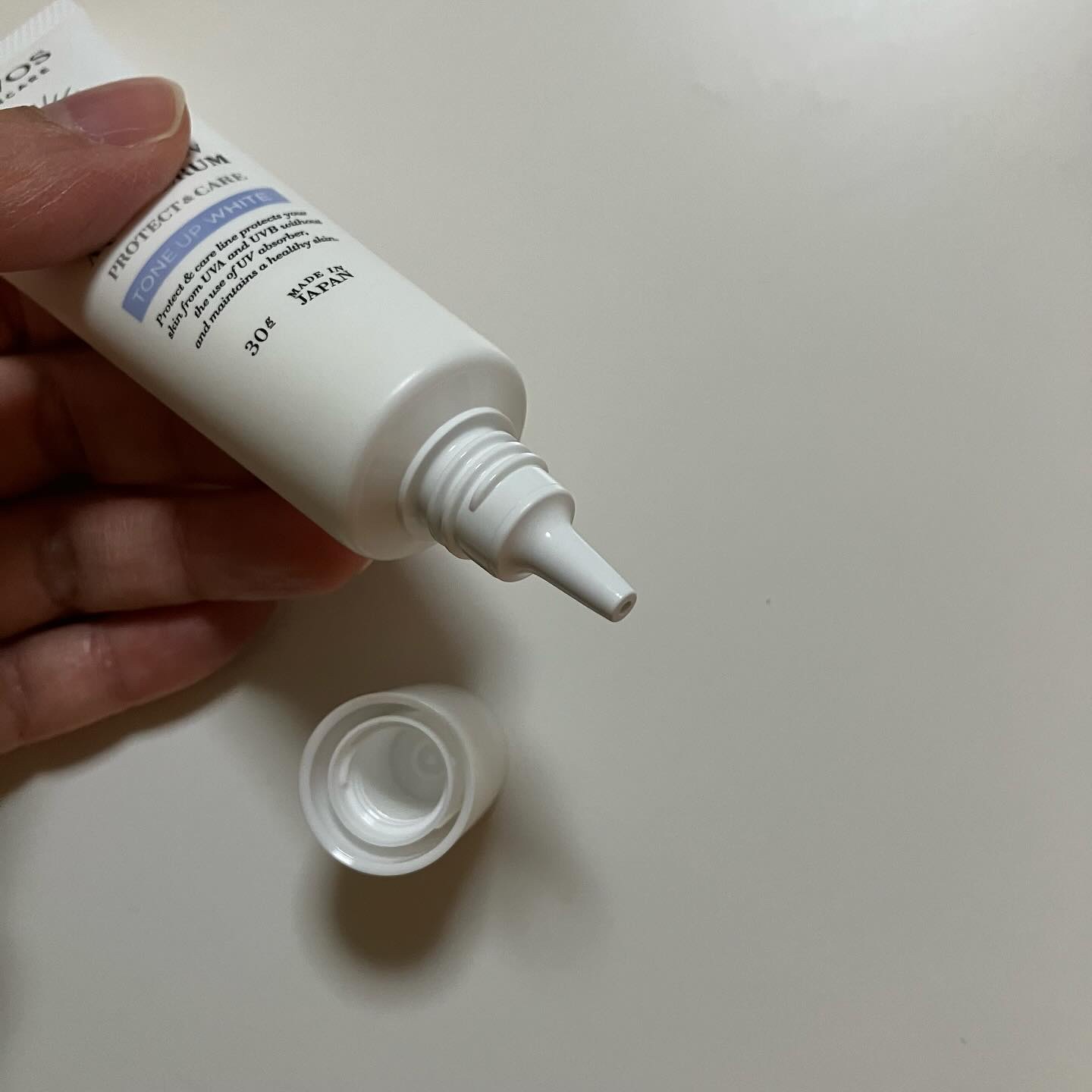 ミネラルUVアクアセラム/エトヴォス/美容液を使ったクチコミ（2枚目）