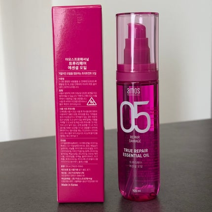 トゥルーリペア エッセンシャルオイル/amos PROFESSIONAL/ヘアオイルを使ったクチコミ(4枚目)