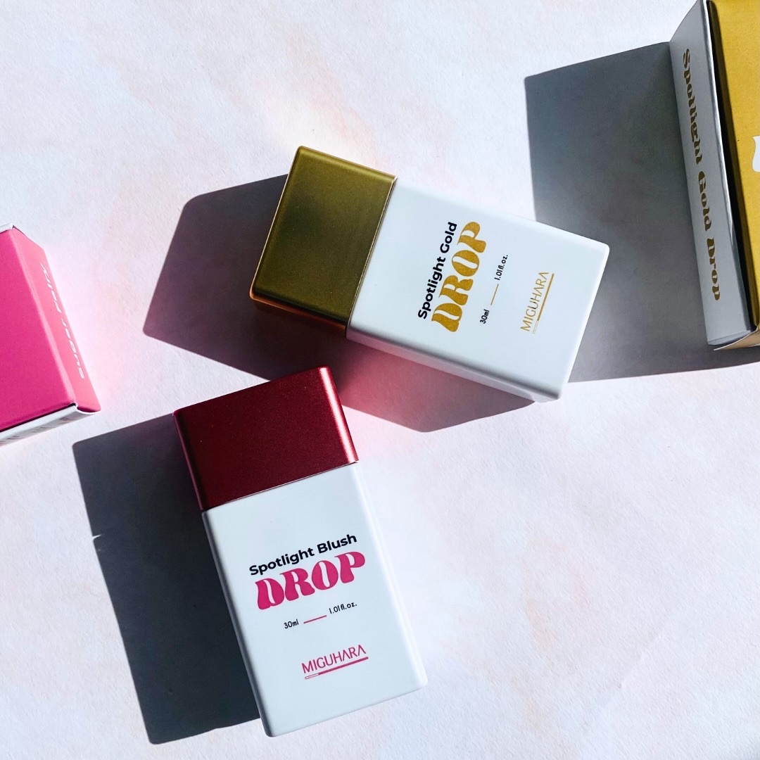 スポットライト ゴールド ドロップ/MIGUHARA/リキッドハイライトを使ったクチコミ（1枚目）