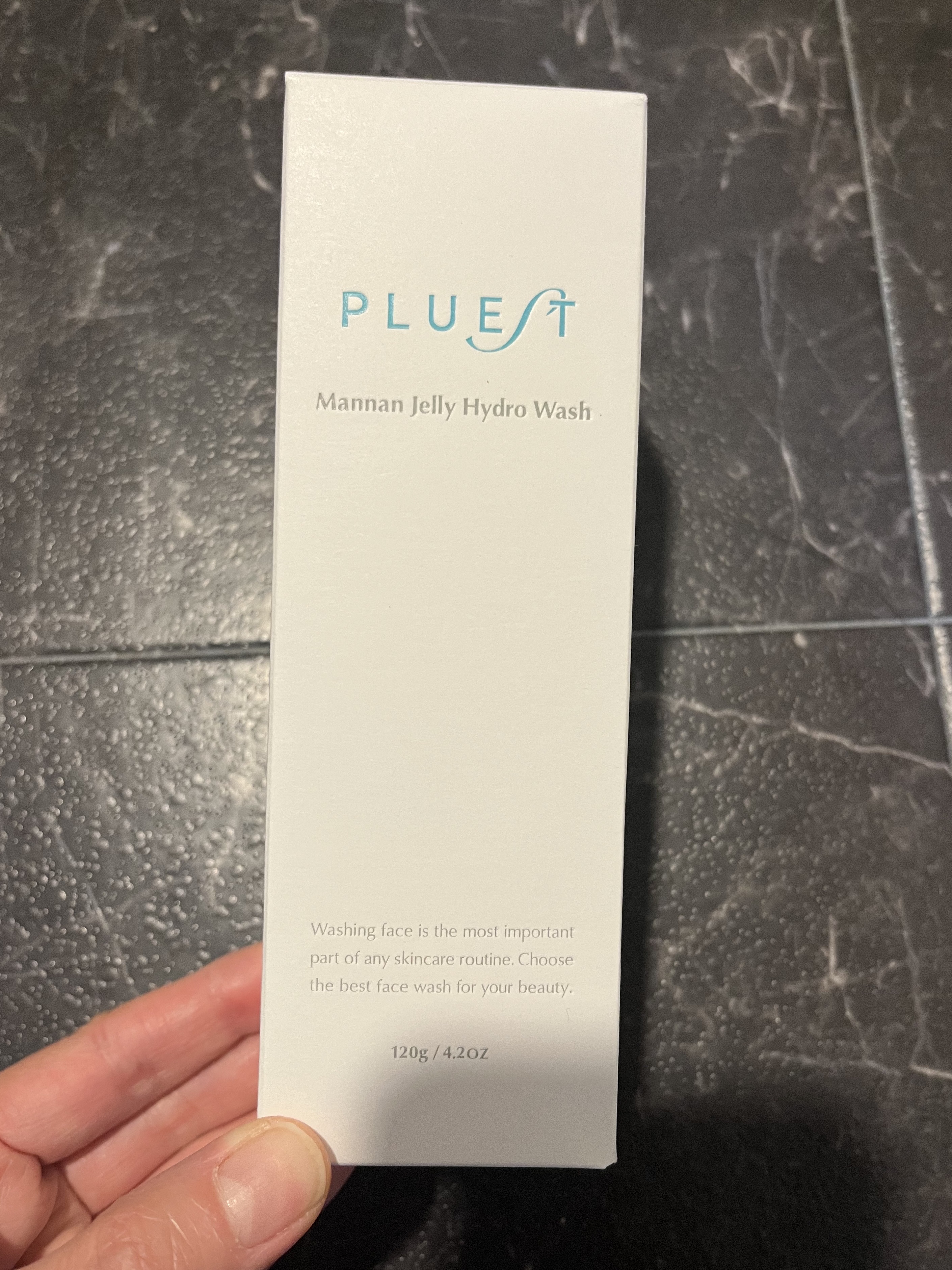 マンナンジェリーハイドロウォッシュ/PLUEST/洗顔料を使ったクチコミ（1枚目）