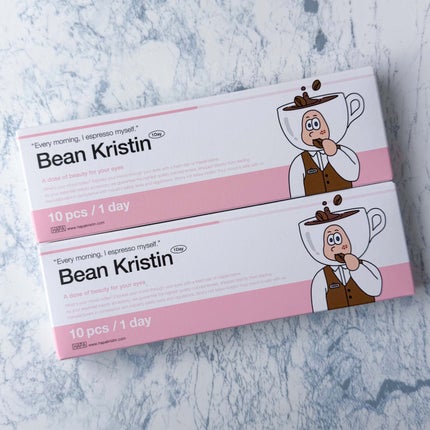 Bean Kristin 1day/Hapa kristin/ワンデー(1DAY)カラコンを使ったクチコミ(5枚目)
