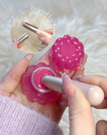 チューインググロウポット/dasique/口紅を使ったクチコミ(4枚目)