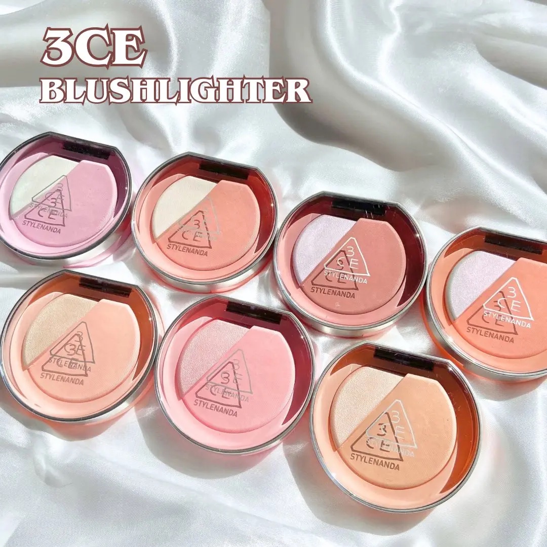 3CE ブラッシュライター/3CE/パウダーチークを使ったクチコミ（1枚目）