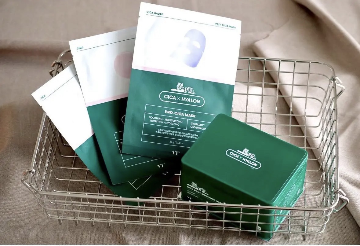 CICA デイリースージングマスク/VT/シートマスク・パックを使ったクチコミ（1枚目）