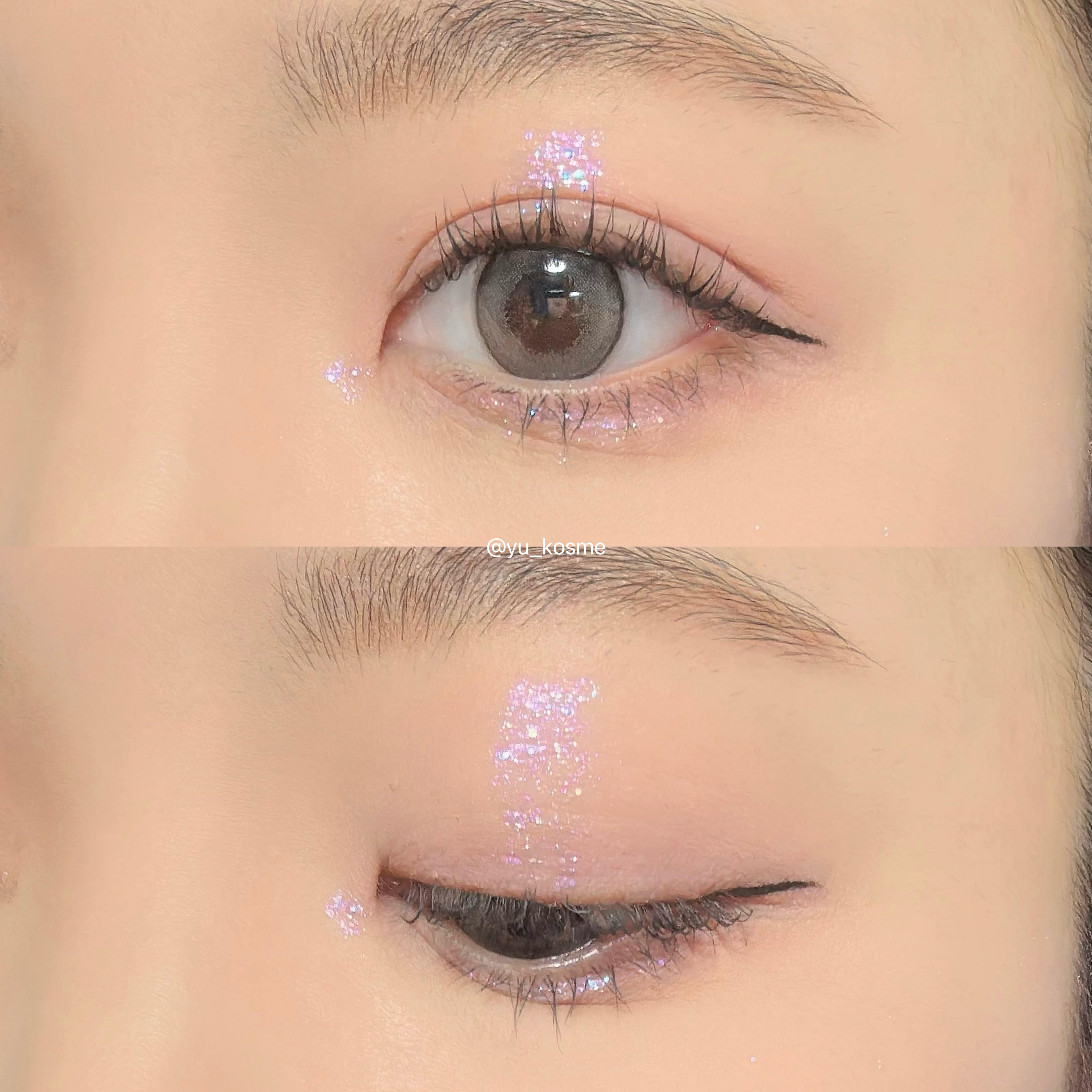 アイシーグリッター/MUZIGAE MANSION/グリッターを使ったクチコミ（2枚目）