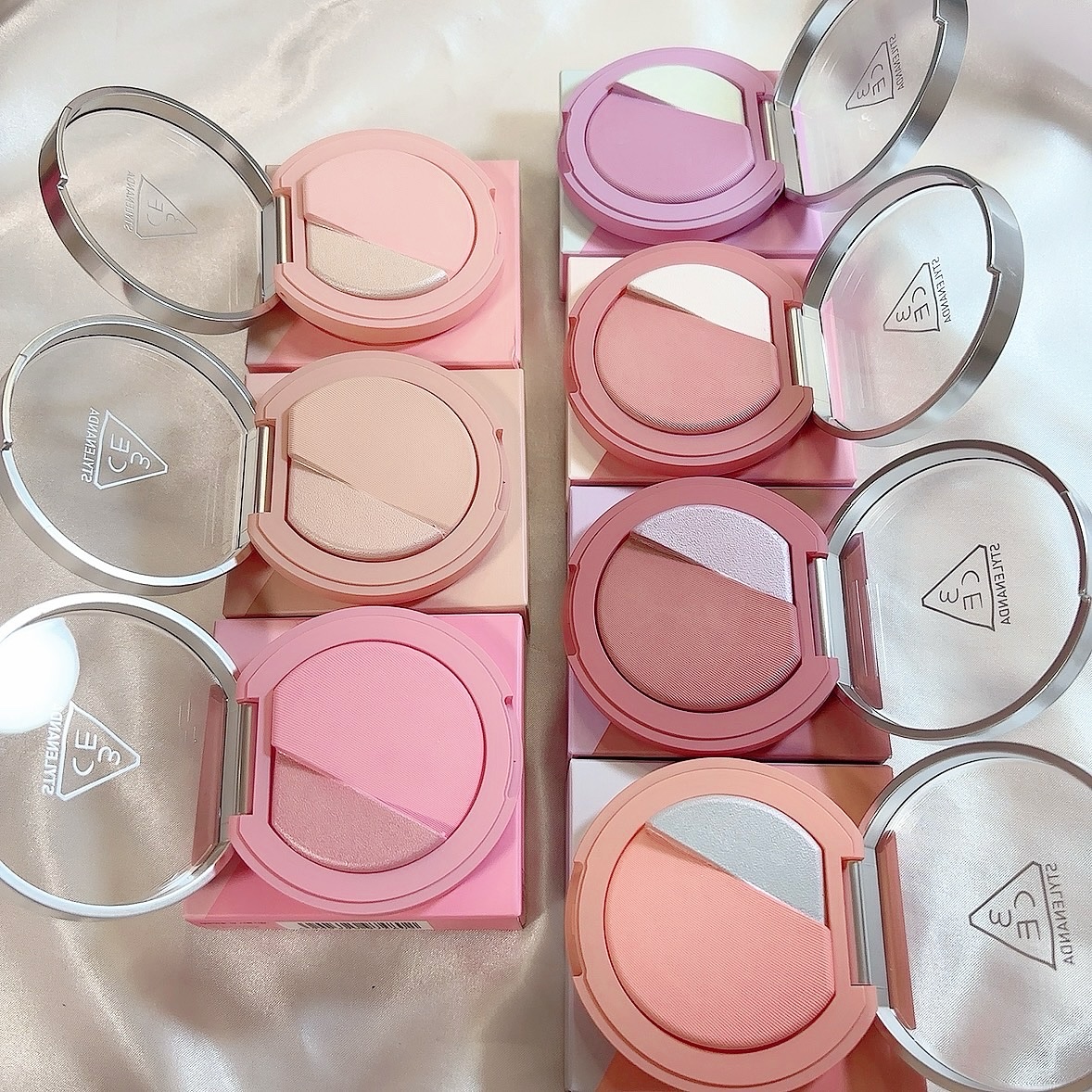 3CE ブラッシュライター/3CE/パウダーチークを使ったクチコミ（2枚目）