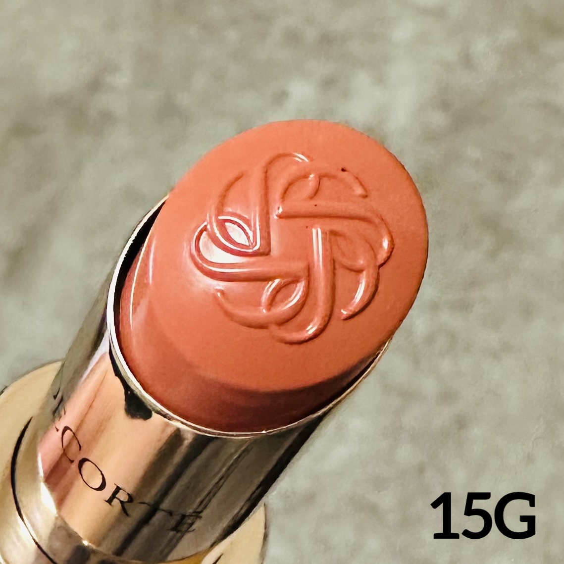 ルージュデコルテ　クリームグロウ 15G anywhere you are/DECORTÉ/口紅を使ったクチコミ（3枚目）