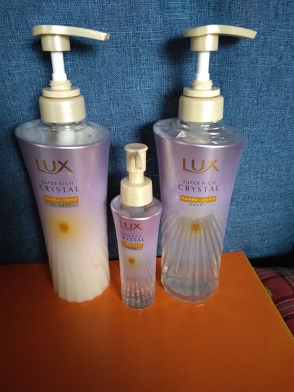 スーパーリッチクリスタル マルチダメージリペア シャンプー/トリートメント/LUX/市販シャンプーを使ったクチコミ(1枚目)