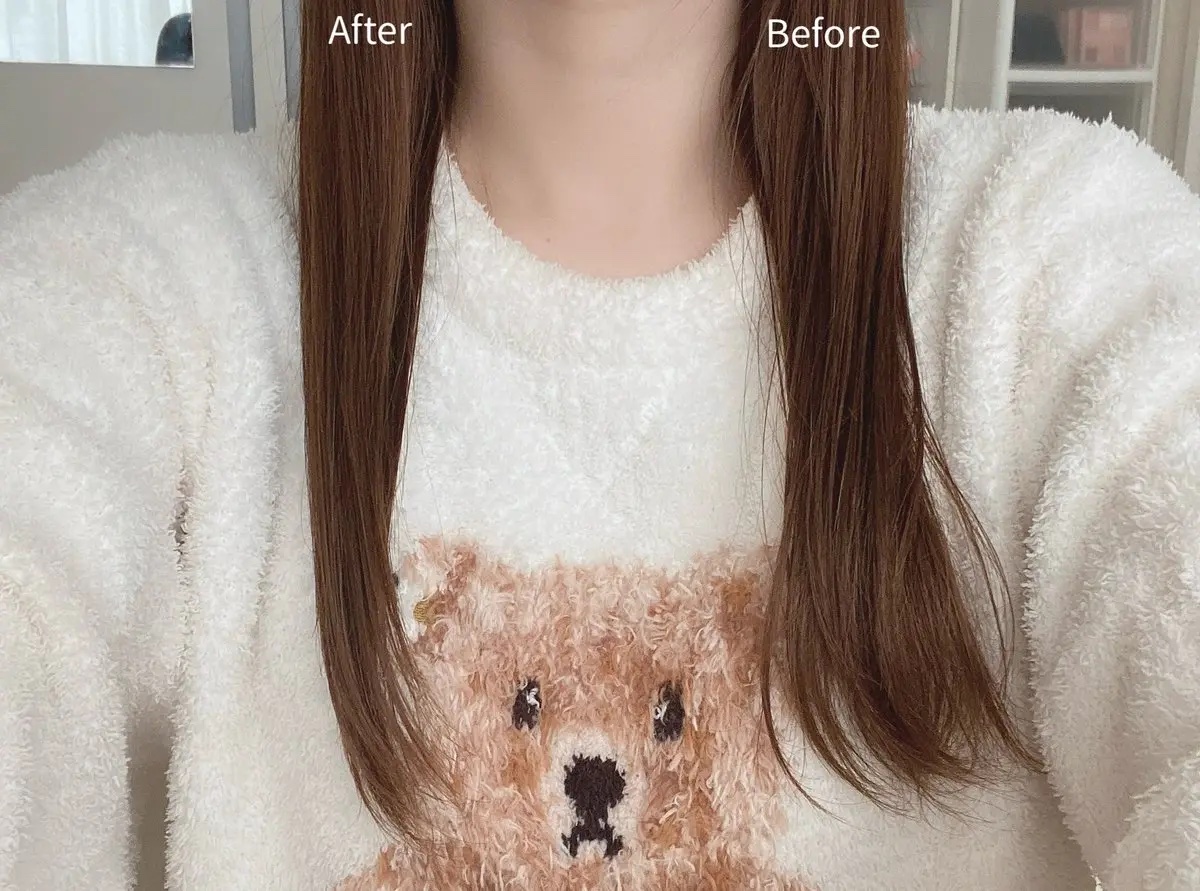 充電式 スタイリング ヒーターブラシ SMHB-049-WH/FESTINO/ヒートブラシを使ったクチコミ（3枚目）