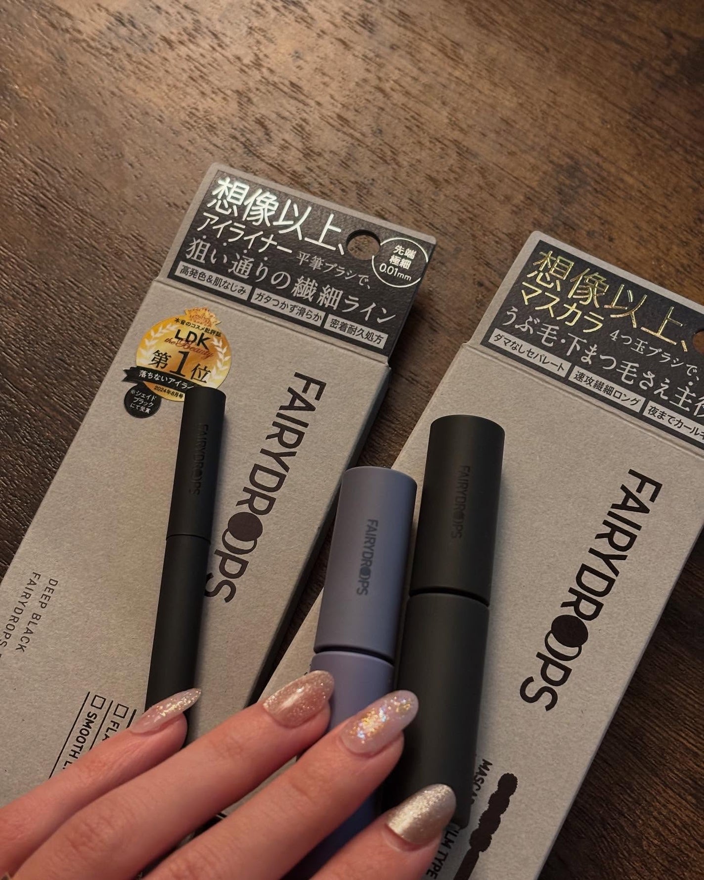 フェアリードロップス クアトロラッシュ(マスカラ フィルムタイプ)/FAIRYDROPS/マスカラを使ったクチコミ(2枚目)