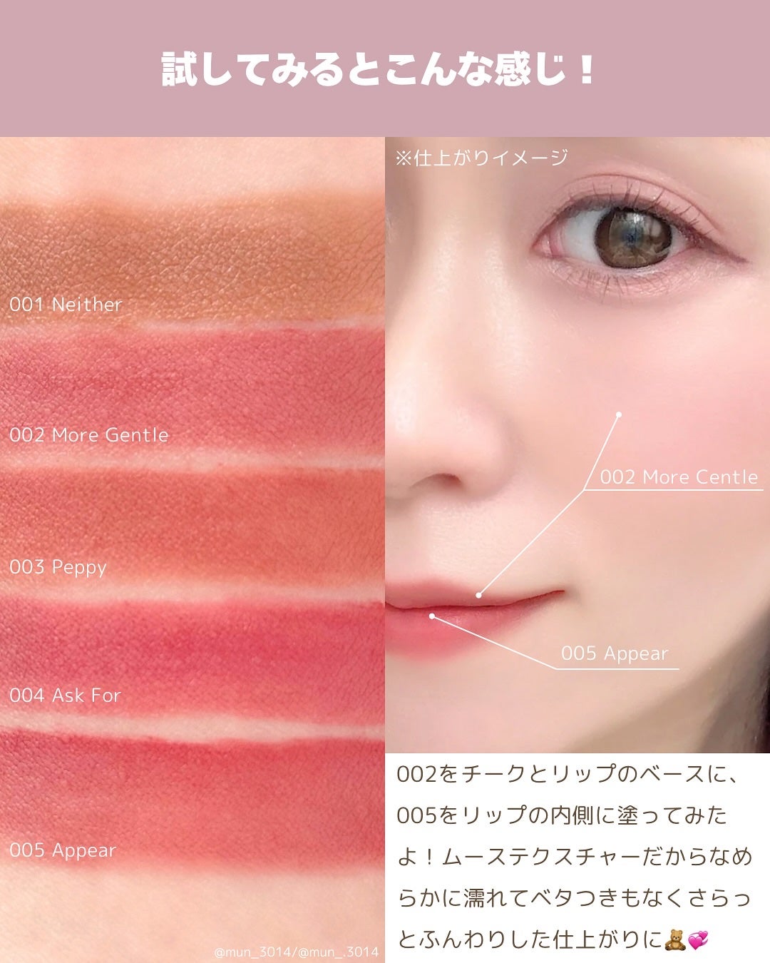 シルキーブラーティント/ArteSinsa/口紅を使ったクチコミ(4枚目)