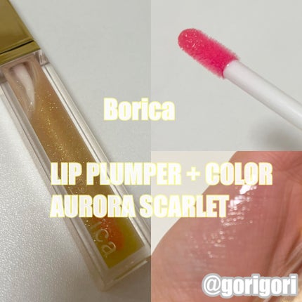 リッププランパー プラスカラー/Borica/リッププランパーを使ったクチコミ(1枚目)