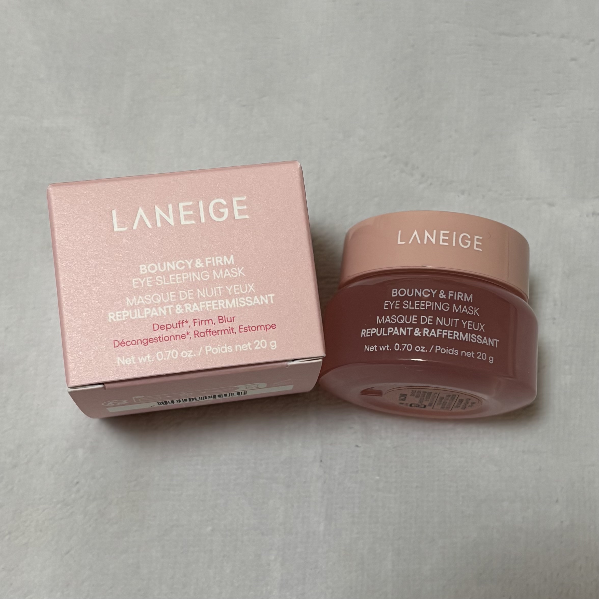 バウンシーアイスリーピングマスク/LANEIGE/アイケア・アイクリームを使ったクチコミ（2枚目）