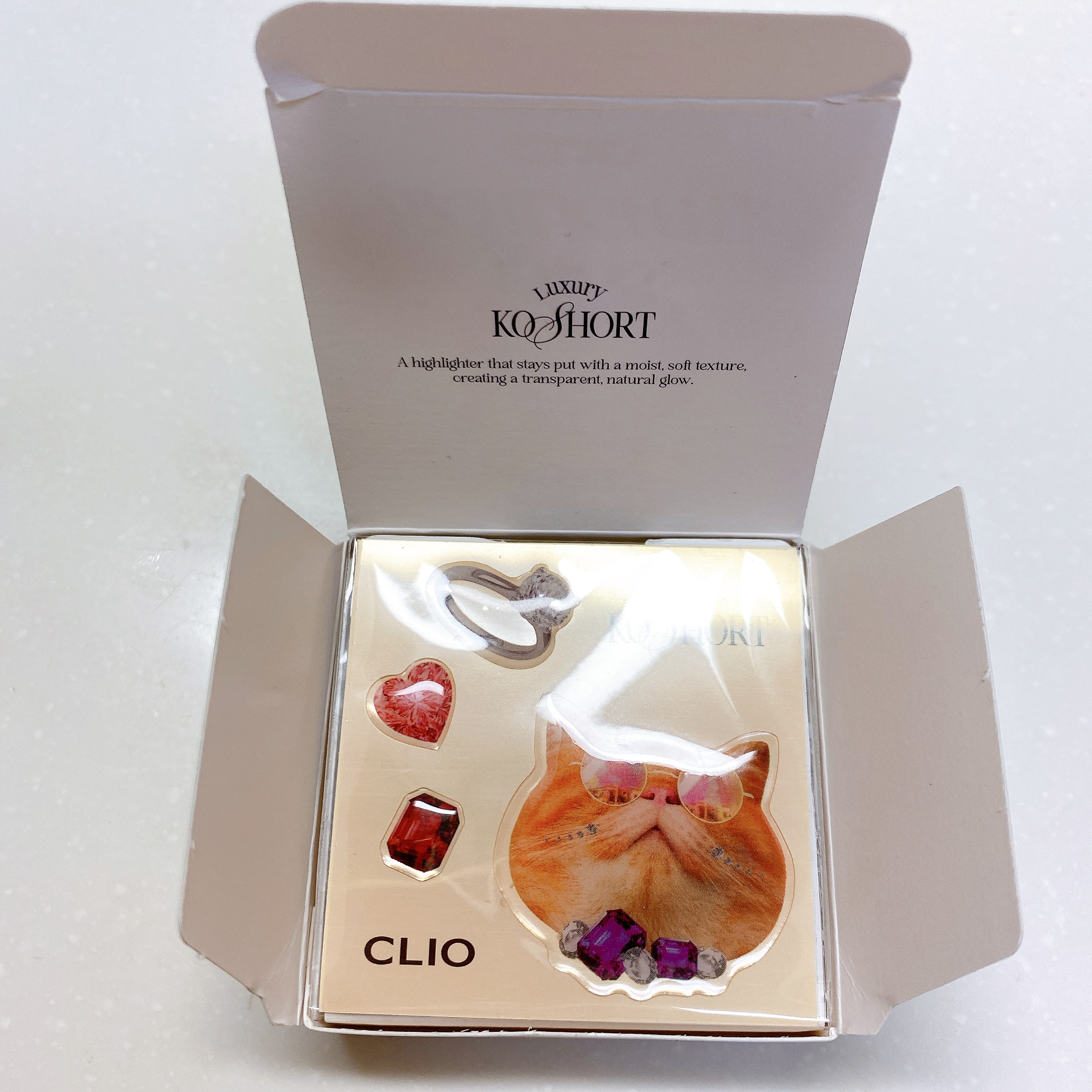 グラス アンド ハイライター 02 SMOOTH DOUGH/CLIO/ハイライト・シェーディングを使ったクチコミ（2枚目）