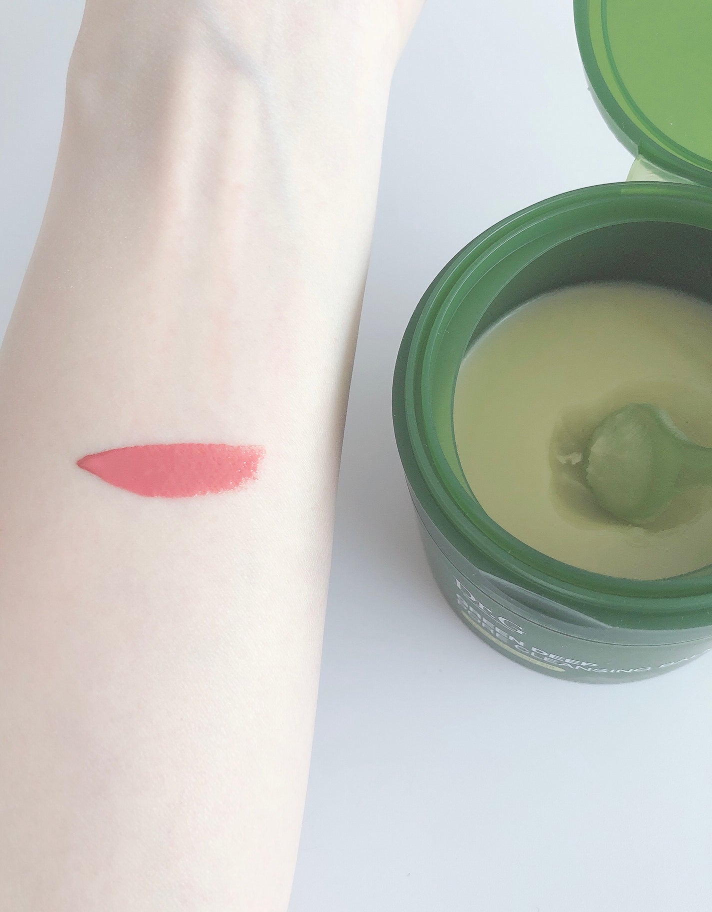 グリーンディープポアクレンジングバーム/Dr.G/クレンジングバームを使ったクチコミ(6枚目)