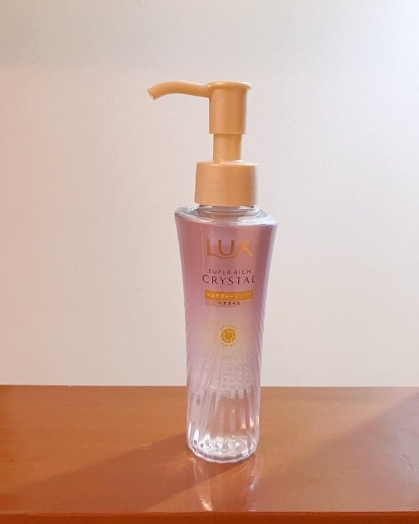 ラックス スーパーリッチクリスタル マルチダメージリペア ヘアオイル/LUX/ヘアオイルを使ったクチコミ(2枚目)