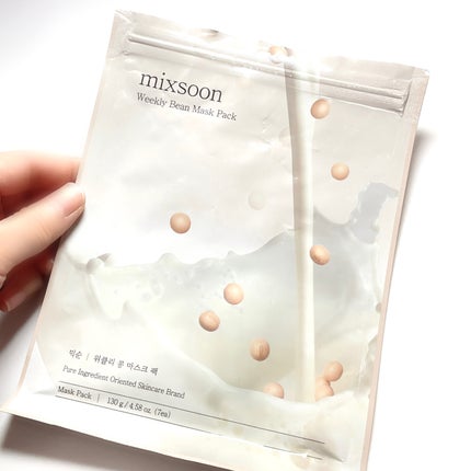 ウィークリービーンマスク/mixsoon/シートマスク・パックを使ったクチコミ(1枚目)