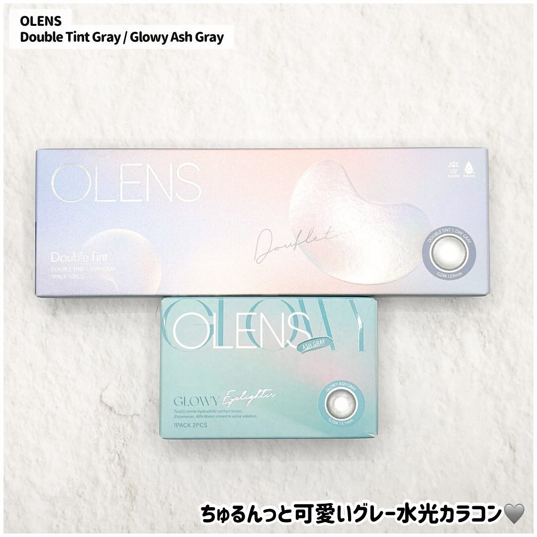 Glowy 1day/OLENS/ワンデー(1DAY)カラコンを使ったクチコミ(2枚目)