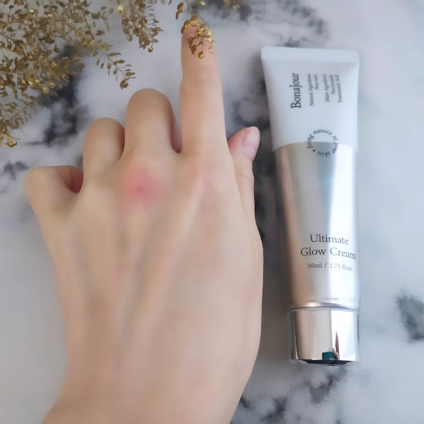 アルティメイトグロウクリーム/Bonajour/フェイスクリームを使ったクチコミ(6枚目)