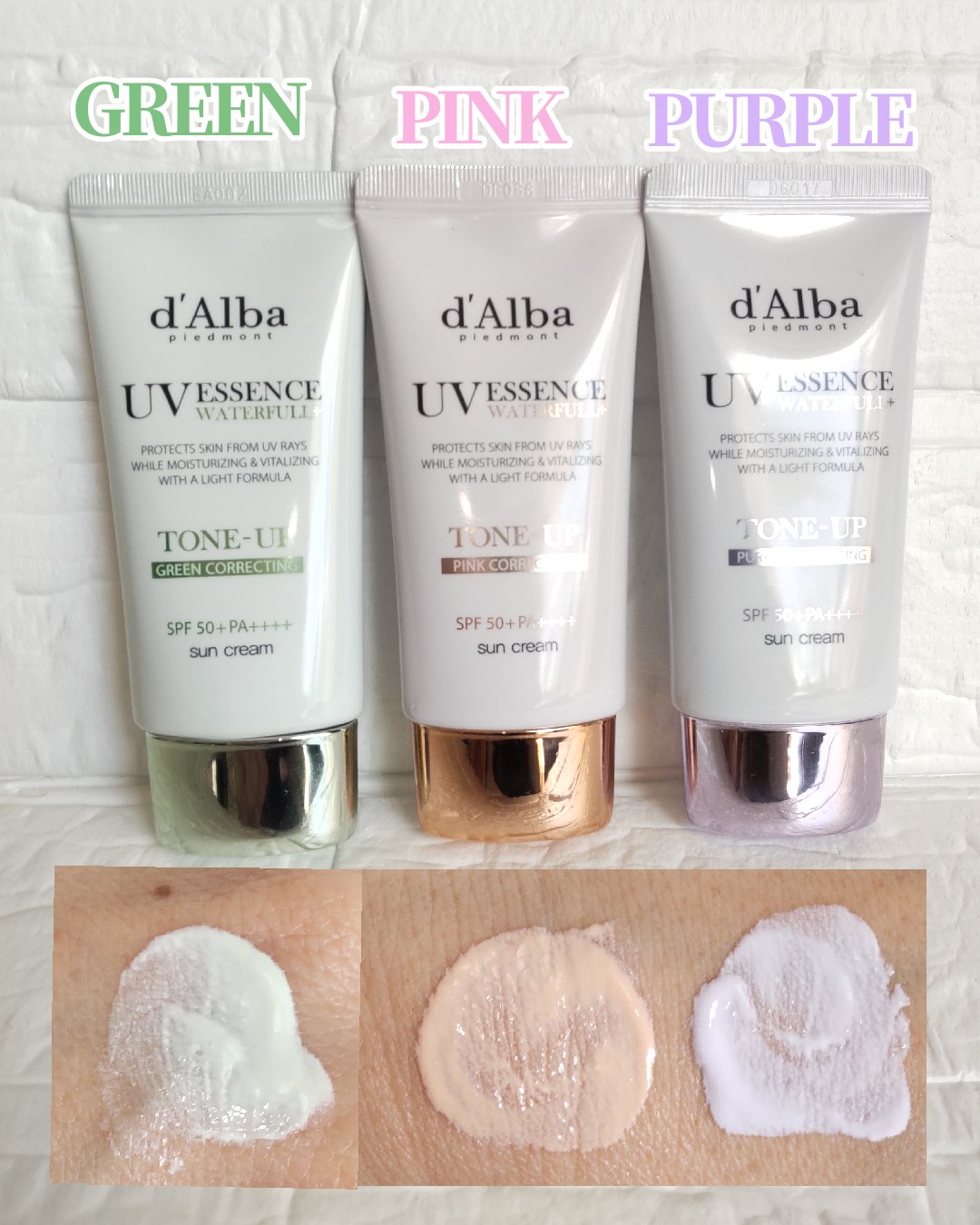 ウォータフルトーンアップサンクリーム/ダルバ/日焼け止めクリームを使ったクチコミ（3枚目）