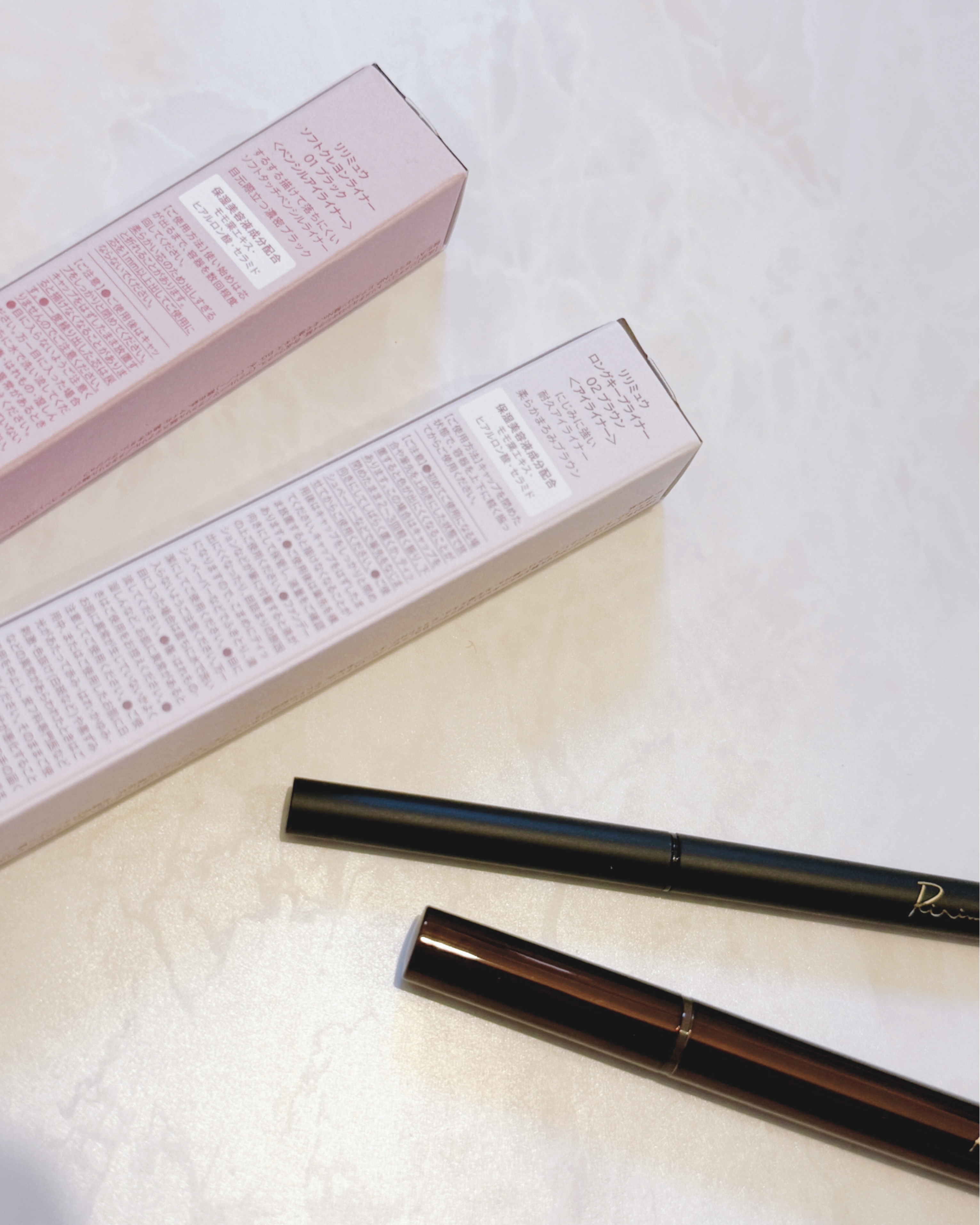 リリミュウ ロングキープライナー/Ririmew/リキッドアイライナーを使ったクチコミ（2枚目）