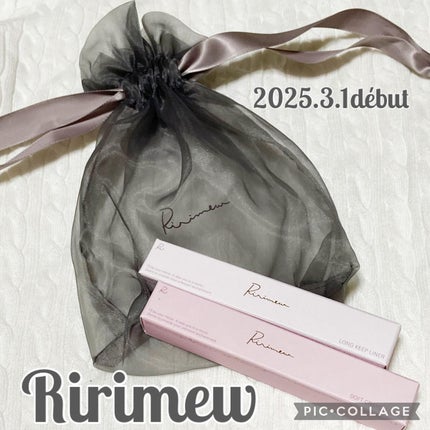 リリミュウ ロングキープライナー/Ririmew/リキッドアイライナーを使ったクチコミ(1枚目)