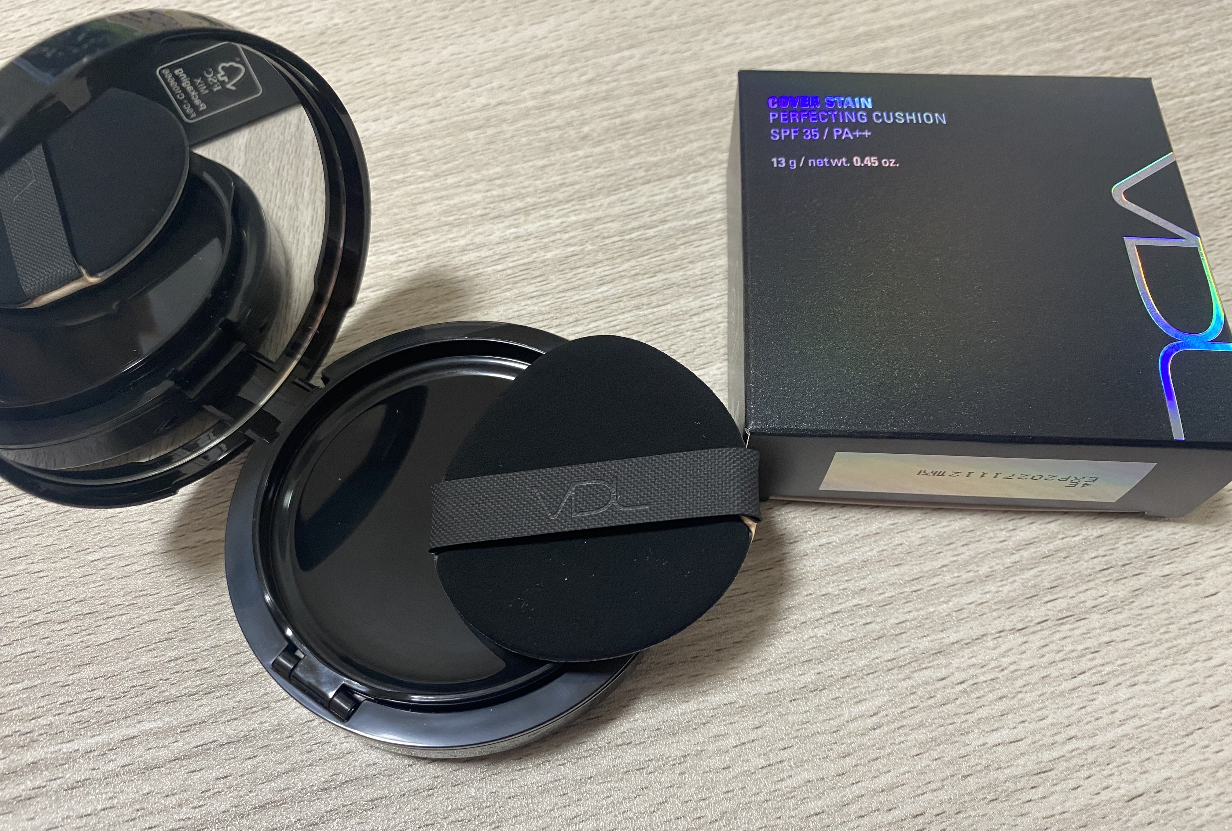 カバーステイン パーフェクティング クッション ファンデーション/VDL/クッションファンデーションを使ったクチコミ（2枚目）