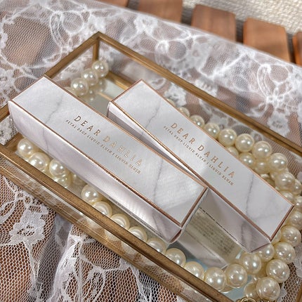 ペタルドロップリキッドブラッシャー/DEAR DAHLIA/リキッドチークを使ったクチコミ(2枚目)