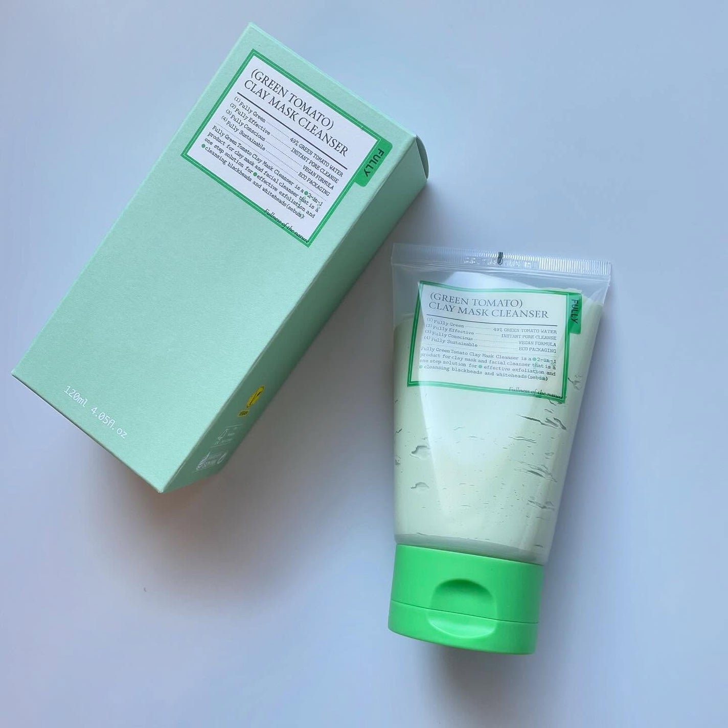 グリーントマトクレイマスククレンザー/FULLY/洗い流すパック・マスクを使ったクチコミ(2枚目)