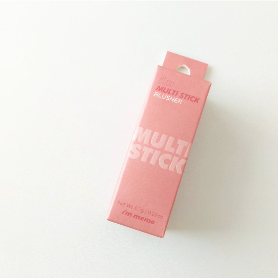 アイムマルチスティックブラッシャー/i’m meme/ジェル・クリームチークを使ったクチコミ（2枚目）