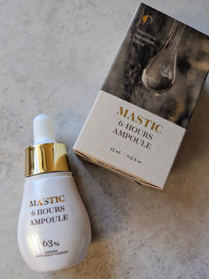Mastic 6 Hours Ampoule /Mastina/美容液を使ったクチコミ(1枚目)