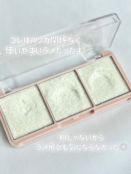 KM 3グリッター/DAISO/グリッターを使ったクチコミ(6枚目)