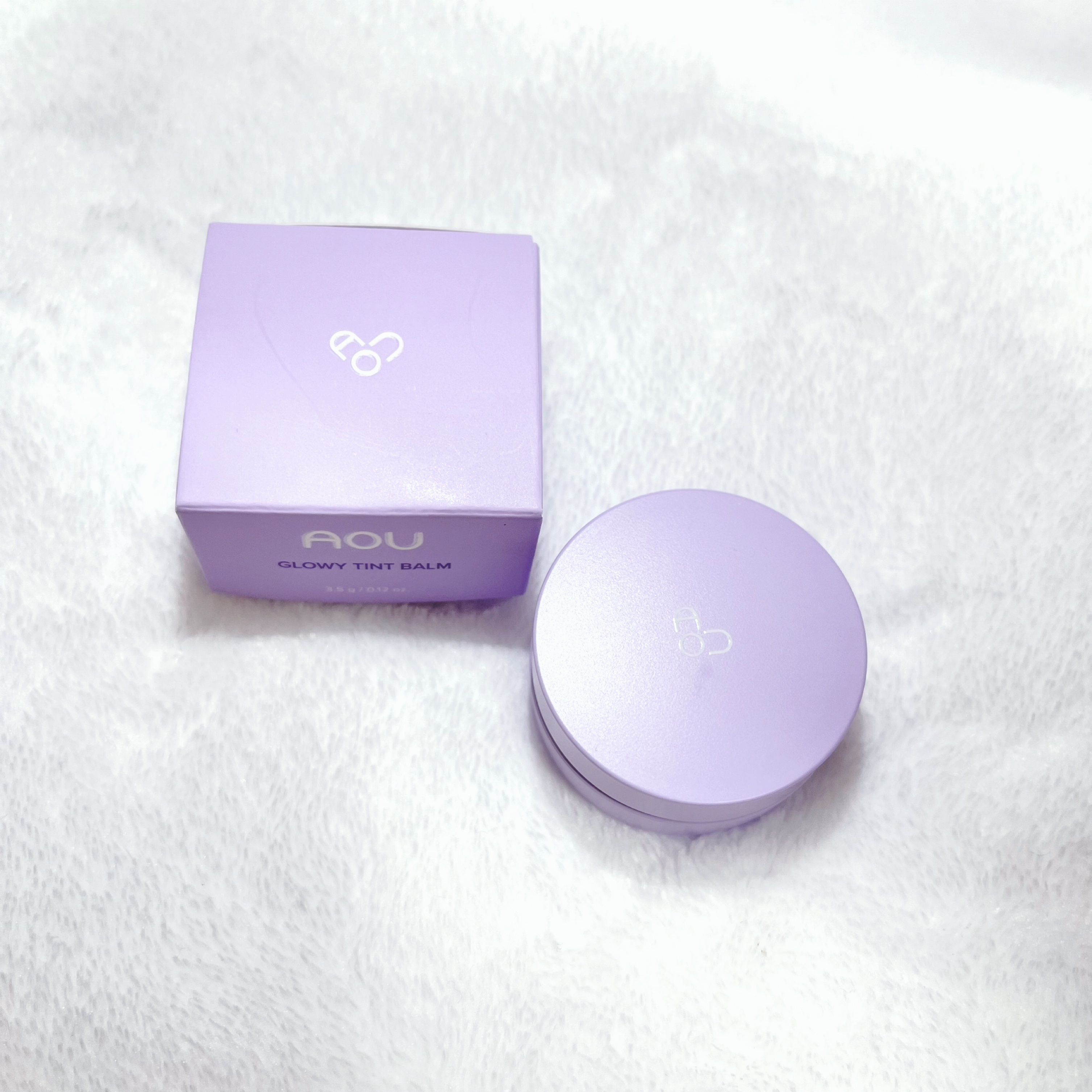 GLOWY TINT BALM/AOU/リップグロスを使ったクチコミ（3枚目）