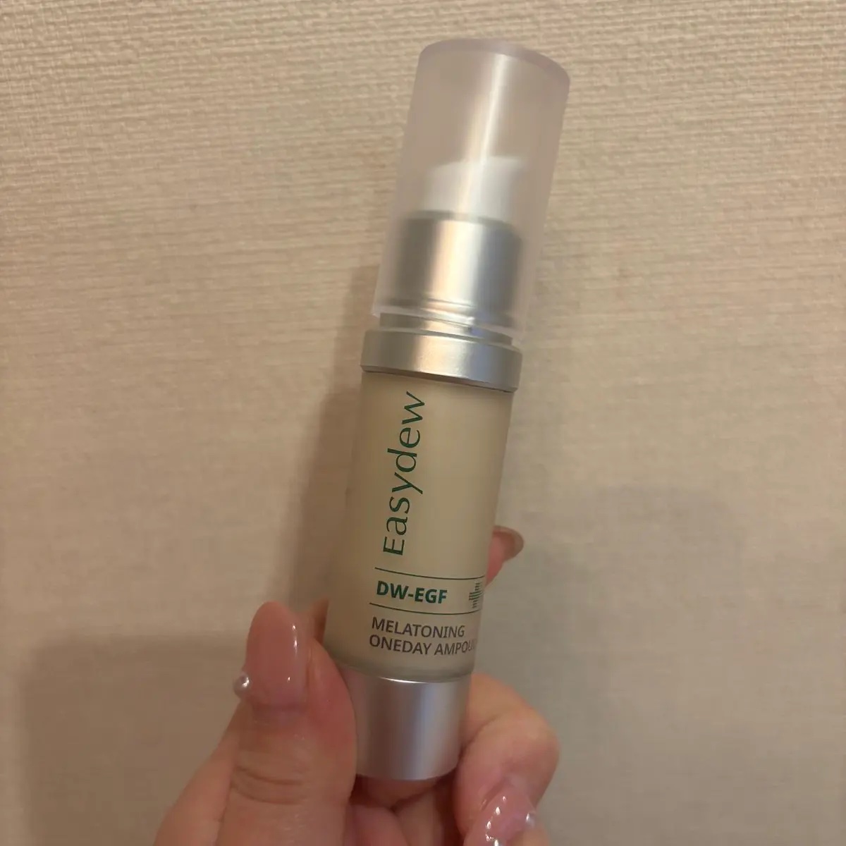 メラトーニングアンプル/Easydew/美容液を使ったクチコミ（1枚目）