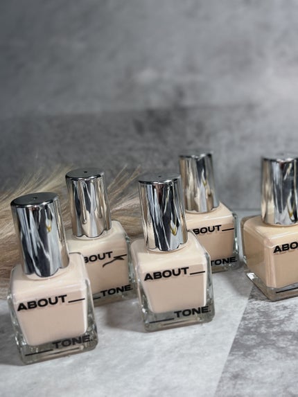 スキンレイヤーフィットファンデーション/ABOUT TONE/リキッドファンデーションを使ったクチコミ(4枚目)