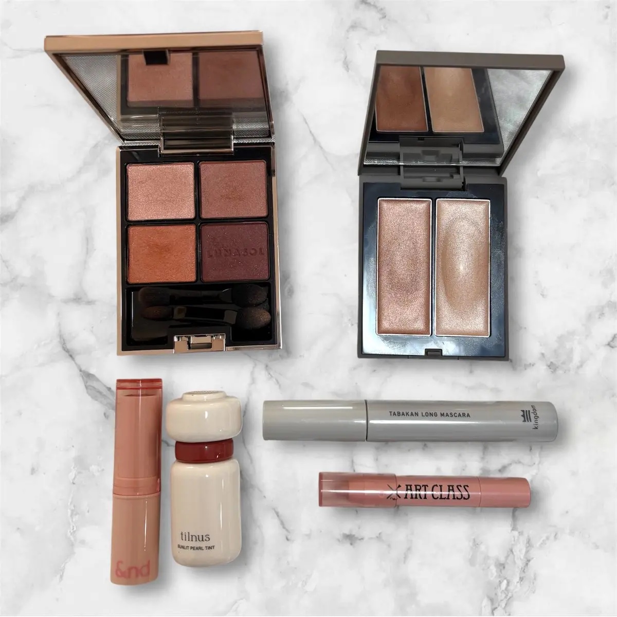 THREE シマリング グロー デュオ/THREE/クリームハイライトを使ったクチコミ（2枚目）