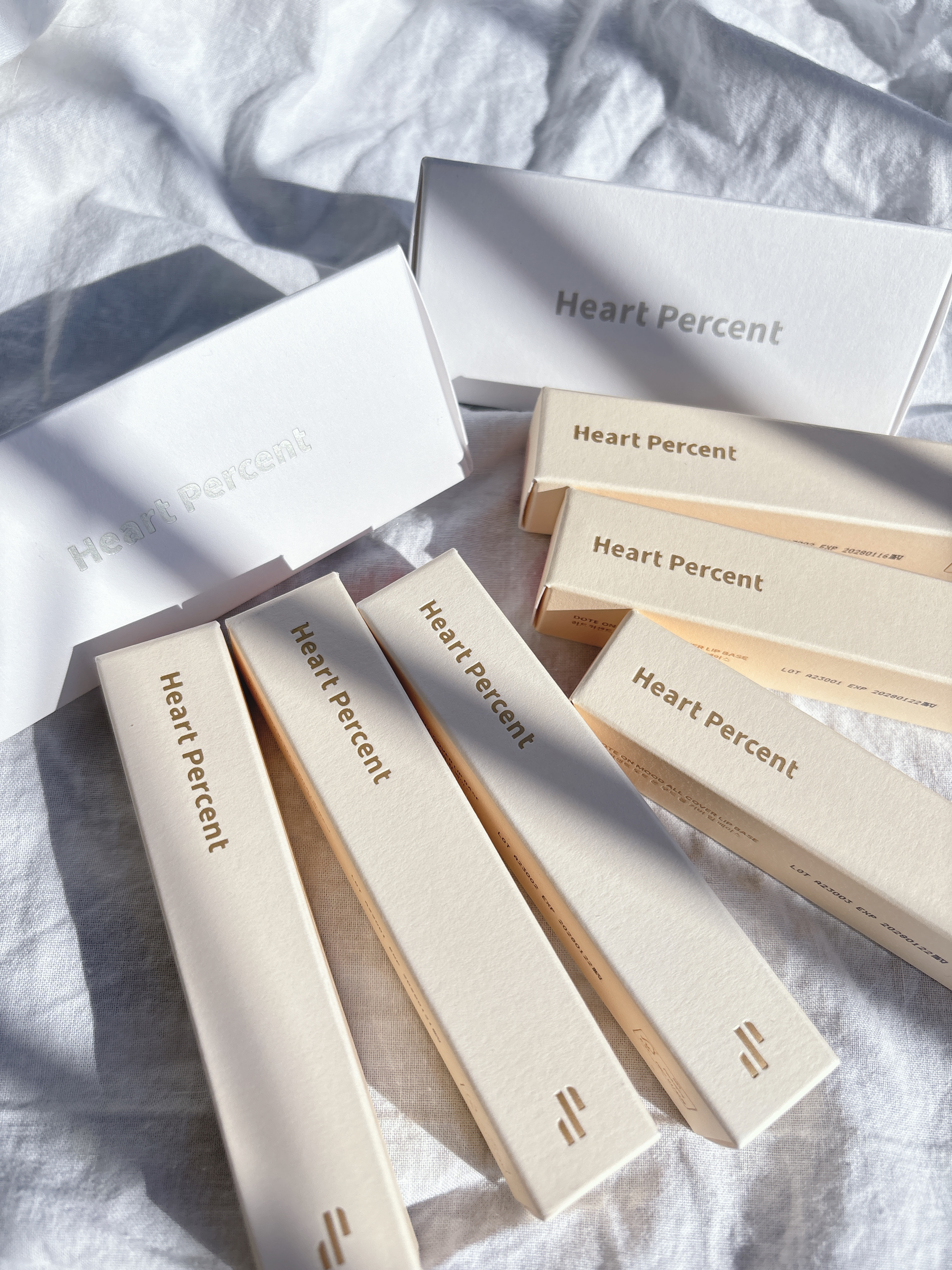 ドット オン ムード オールカバー リップベース 05 ミスティ ピンク/Heart Percent/リップクリームを使ったクチコミ（2枚目）