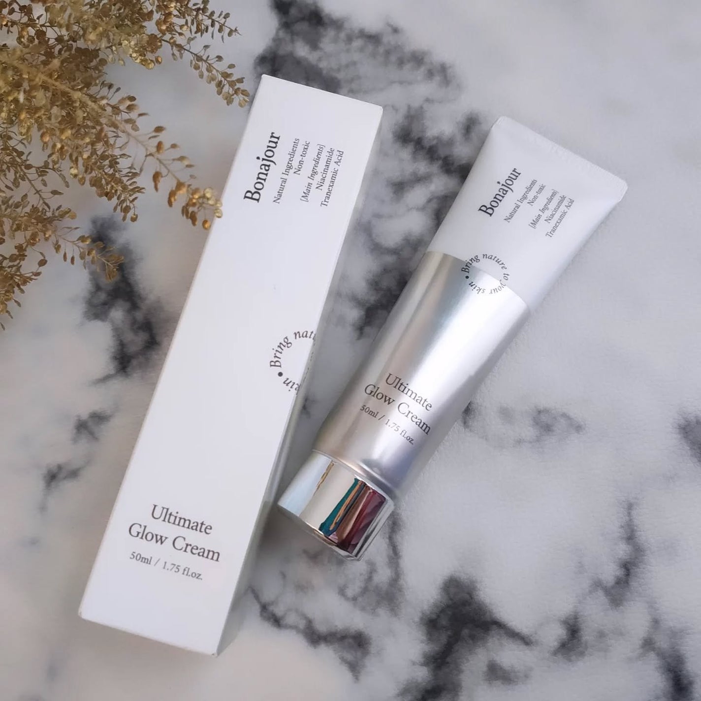 アルティメイトグロウクリーム/Bonajour/フェイスクリームを使ったクチコミ(2枚目)