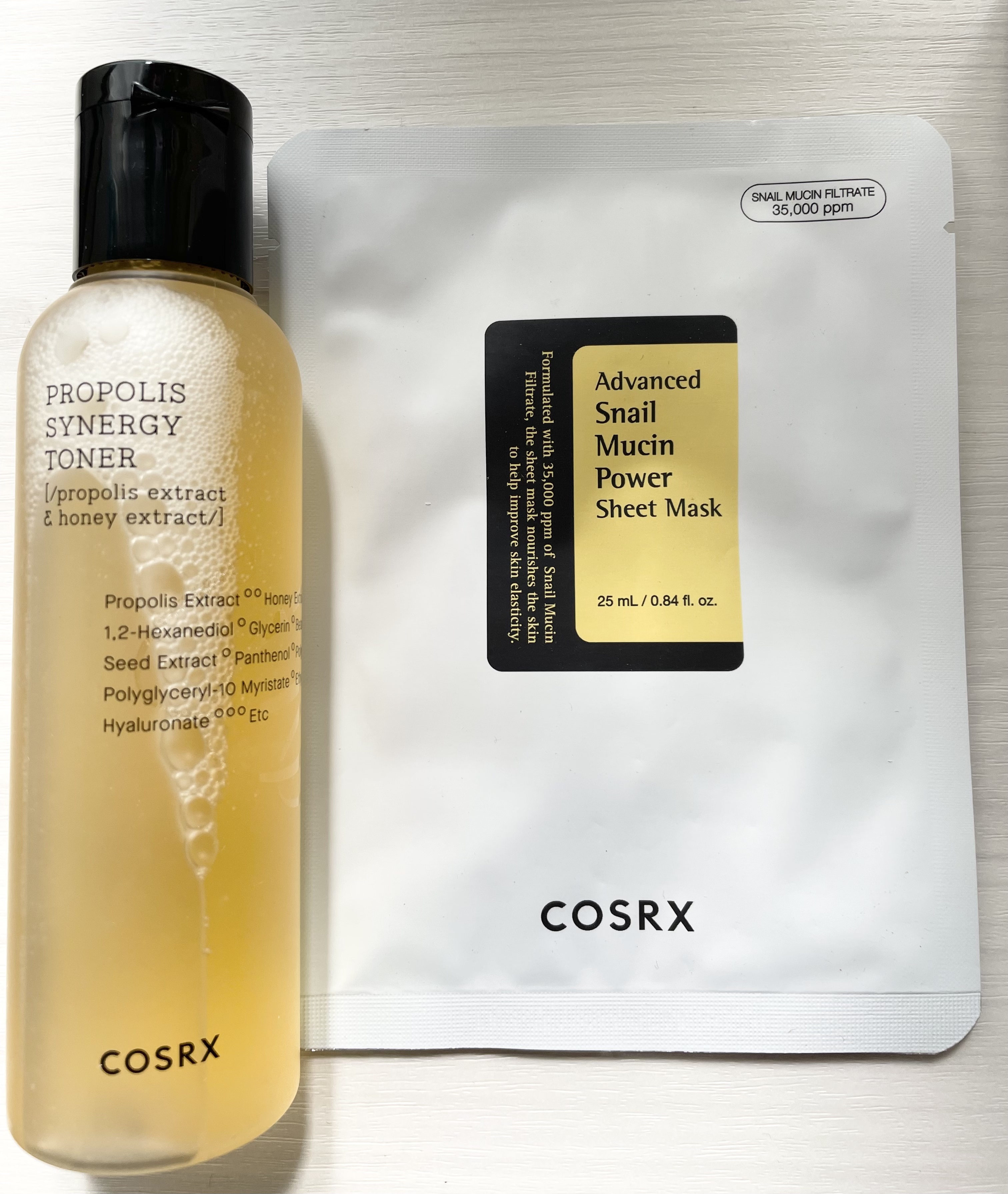 アドバンスド スネイルムチン グラスグロー ハイドロゲル マスク/COSRX/シートマスク・パックを使ったクチコミ（1枚目）