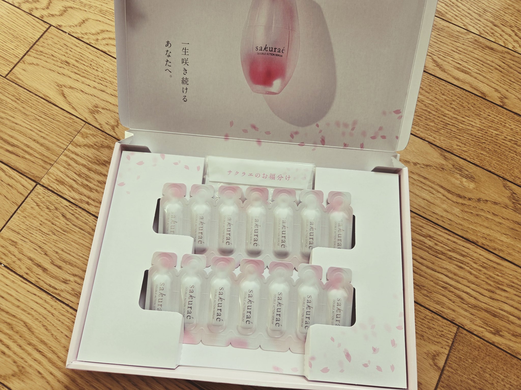  ダブルアクションセラム/サクラエ（sakuraé）/美容液を使ったクチコミ（1枚目）