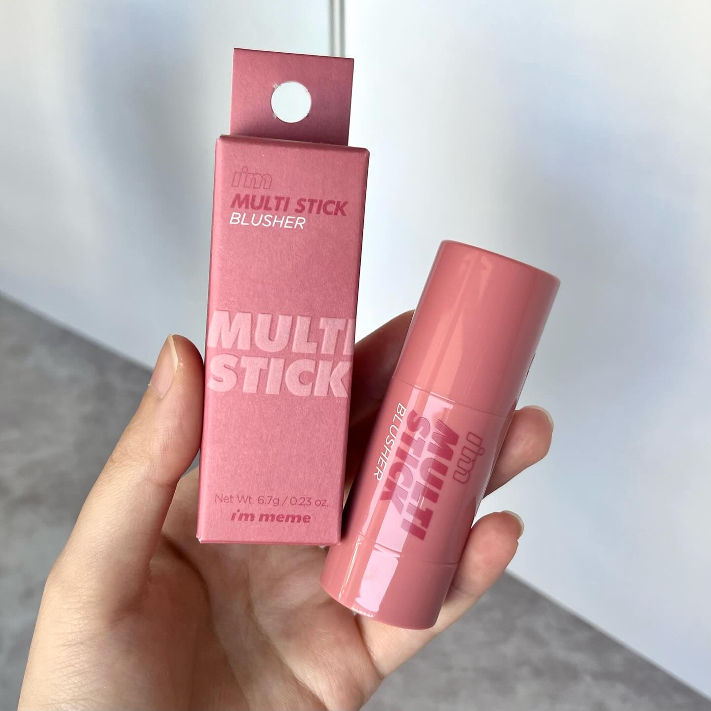 アイムマルチスティックブラッシャー/i’m meme/ジェル・クリームチークを使ったクチコミ（1枚目）