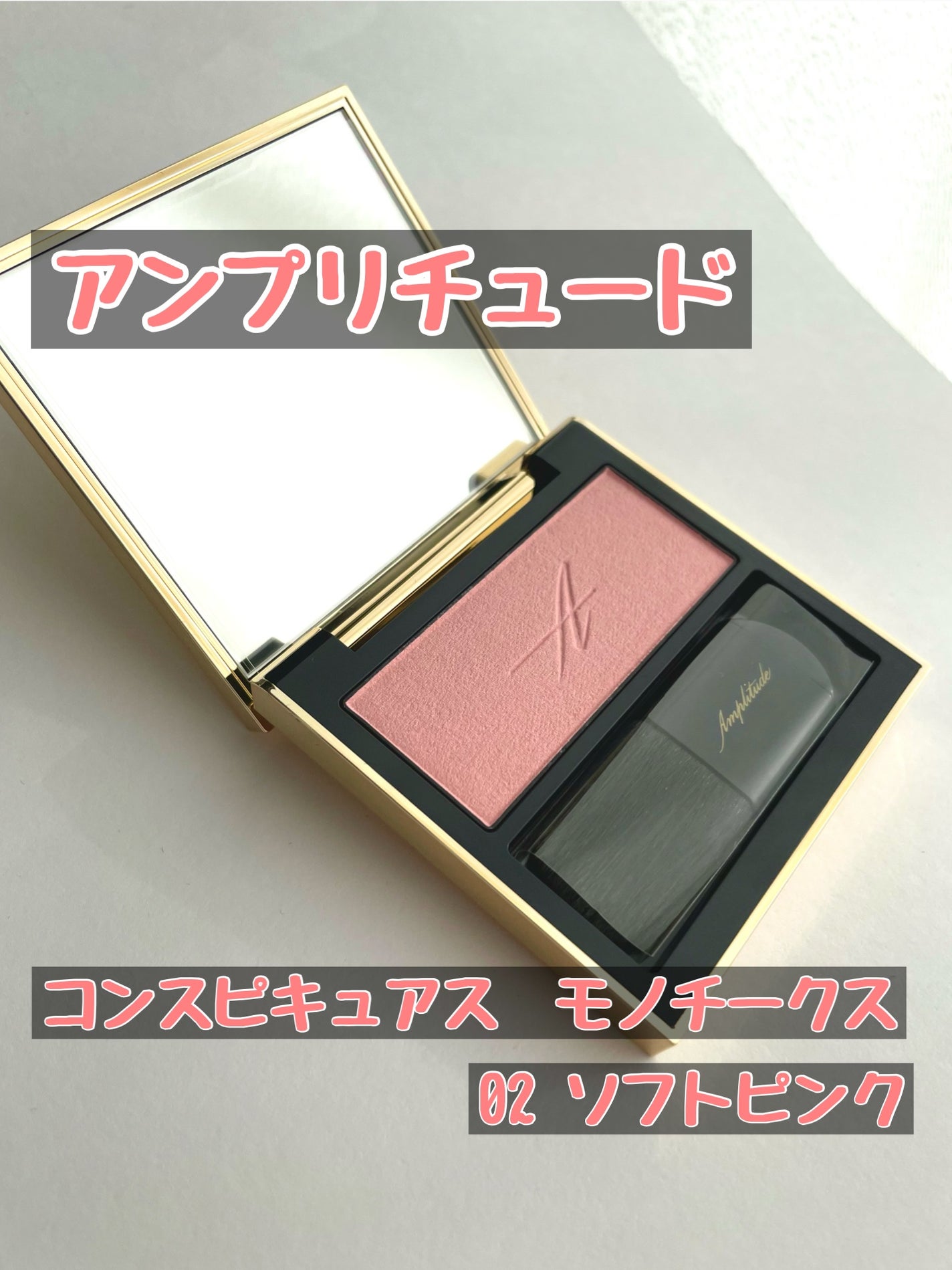 コンスピキュアス モノチークス/Amplitude/パウダーチークを使ったクチコミ(1枚目)