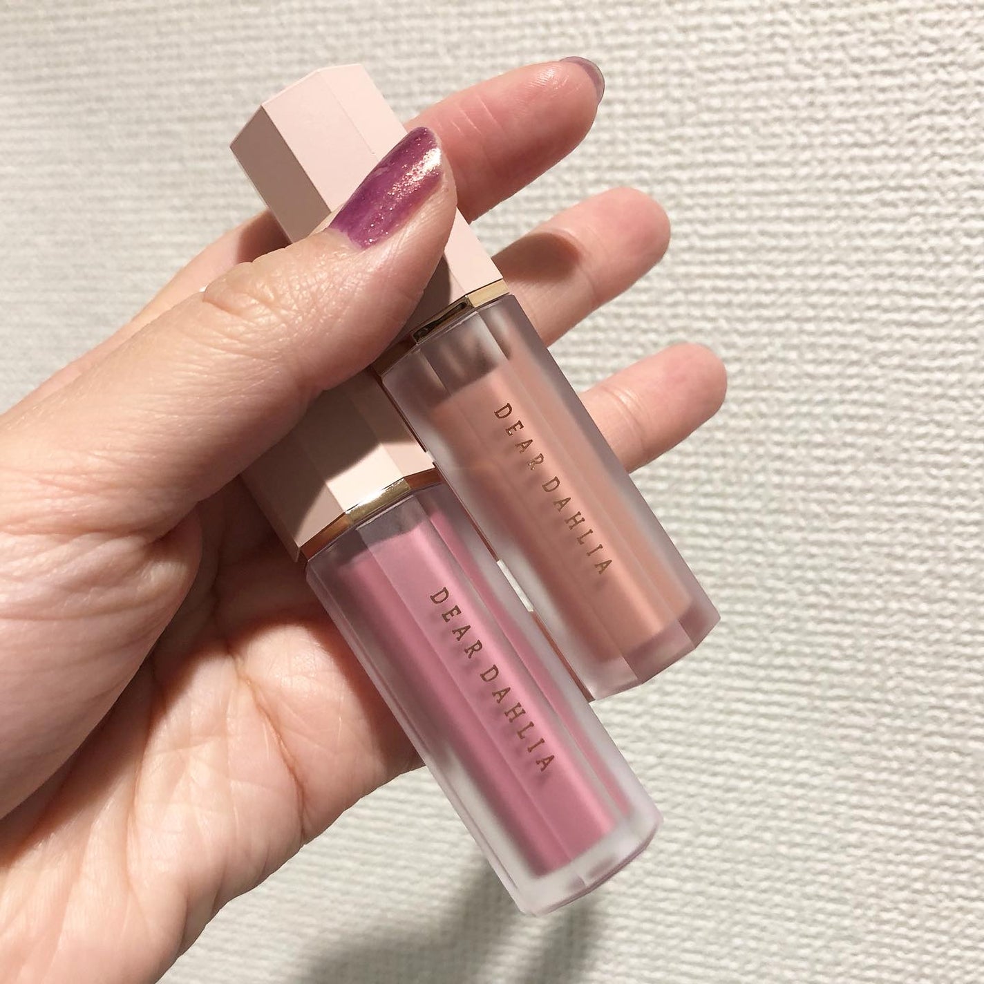 ペタルドロップリキッドブラッシャー/DEAR DAHLIA/リキッドチークを使ったクチコミ(1枚目)