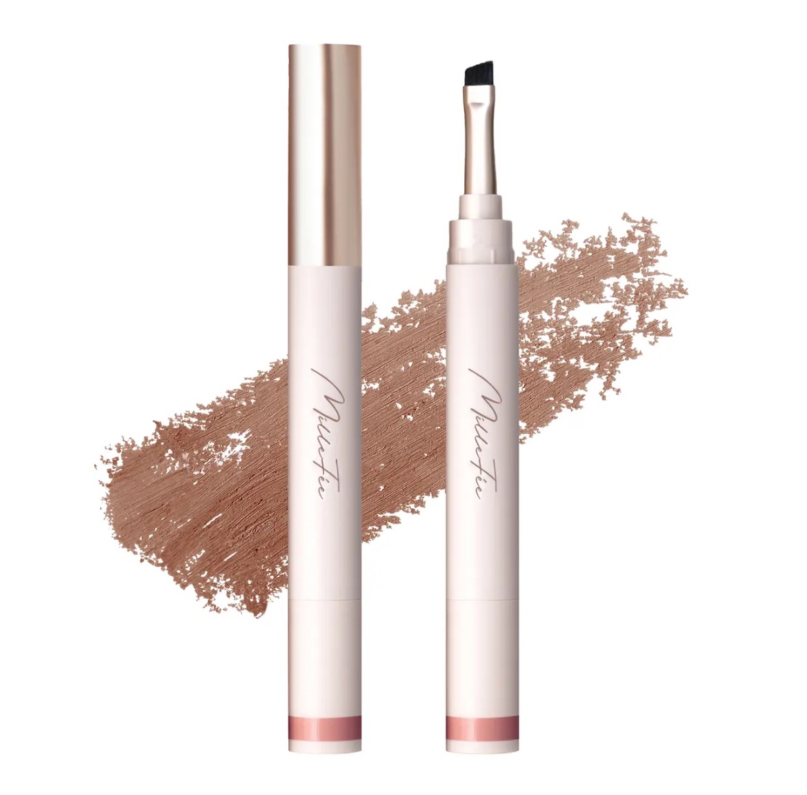 薄眉エアリームース 03 モーヴピンク/MilleFée/パウダーアイブロウを使ったクチコミ（1枚目）