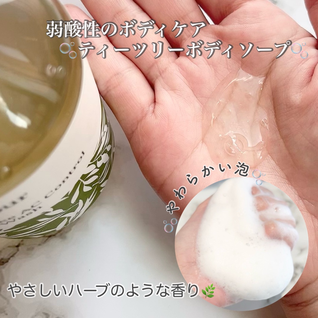 ティーツリーACコントロールボディウォッシュ/Bonajour/その他を使ったクチコミ（2枚目）